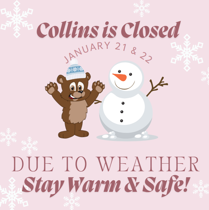 CLOSED JAN. 21 & 22